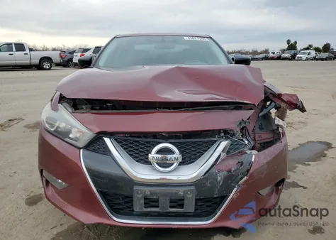 2017 Nissan Maxima 3.5 S из США, поврежденный, VIN 1N4AA6AP7HC445139